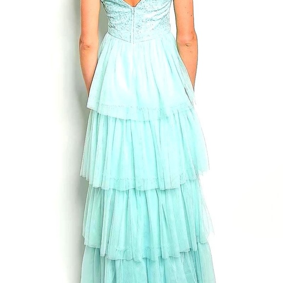 Ruffle Tulle Dress - Picture 2 of 3